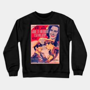 Vintage Mexican Cinema Icons Crewneck Sweatshirt